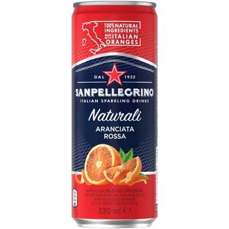 San Pellegrino Naturali Aranciata Rossa 33cl can