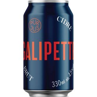 Galipette Cidre Brut 4,5% 33cl
