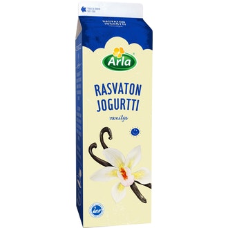 Arla 1kg rasvaton vaniljajogurtti