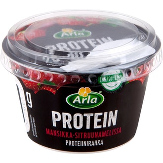 Arla Protein Mansikka-sitruunamelissarahka 200g laktoositon