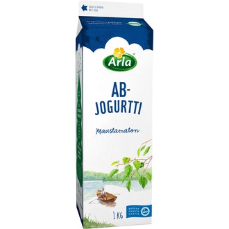 Arla AB jogurtti 1kg maustamaton laktoositon