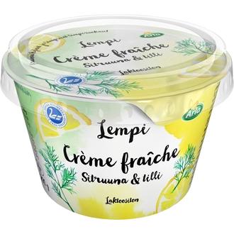 Arla Lempi Crème fraîche 200 g sitruuna-tilli laktoositon