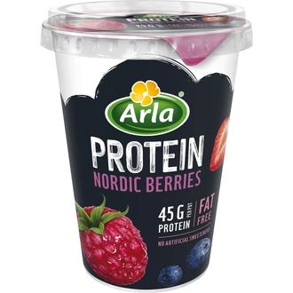 Arla Protein Nordic Berries rahka 500 g laktoositon