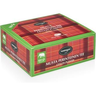 Nordqvist Ceylon Perinteinen 100 x 2g musta pussitee
