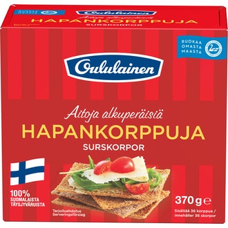 Oululainen Hapankorppu 370g