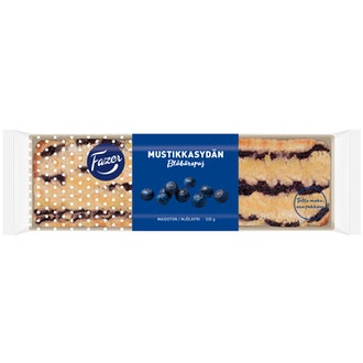 Fazer Mustikkasydän 320g, marjapiiras