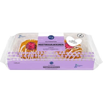 Fazer Gluteeniton Mustikkakakkunen 2 Kpl 150 G Sulatettu Leivos
