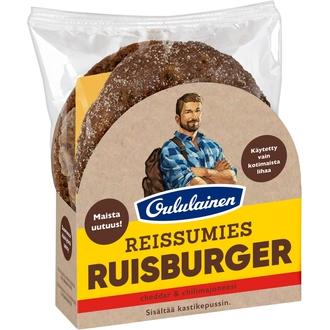 Oululainen Reissumies Ruisburger 160g