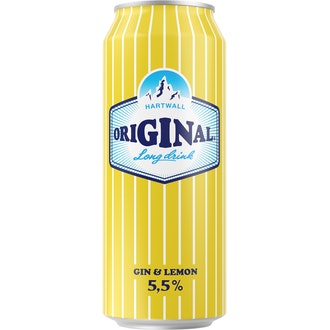 Hartwall Original Long Drink Lemon 5,5% 0,5 l