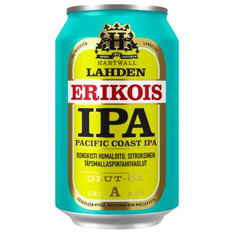 Lahden Erikoinen Pacific Coast IPA 5,3% 0,33l