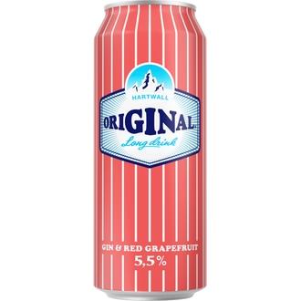 Hartwall Original Long Drink Red Grapefruit 5,5% 0,5 l
