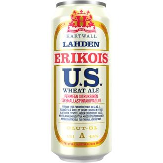 Lahden Erikois U.S. Wheat olut 4,8% 0,5 l