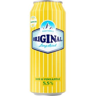 Hartwall Original Long Drink Pineapple 5,5% 0,5 l