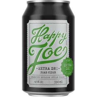 Happy Joe Extra Dry Pear siideri 4,5% 0,33 l