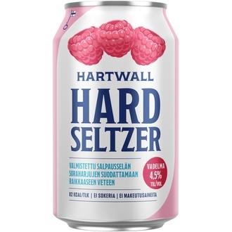 Hartwall Hard Seltzer Vadelma 4,5% 0,33 l