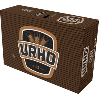 Urho olut 4,3% 0,33l 24-pack
