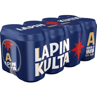Lapin Kulta 5,2% 0,33l 8-pack