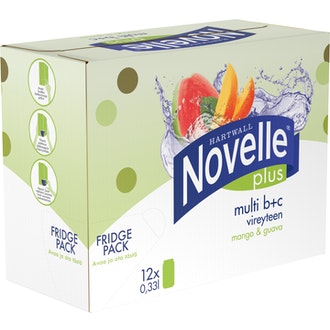 12 x Hartwall Novelle Plus Multi B+C 0,33 l
