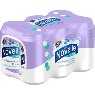 6 x Hartwall Novelle Plus C + Kollageeni + Biotiini 0,33 l