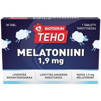 Teho Melatoniini 1,9 Mg Ravintolisä 30 Tabl