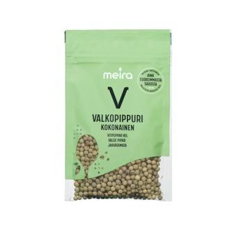 Meira Valkopippuri kokonainen 34g