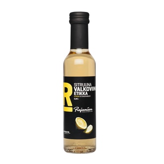 Rajamäen Sitruuna Valkoviinietikka 250ml