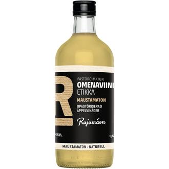 Rajamäen 0,5l Pastöroimaton omenaviinietikka
