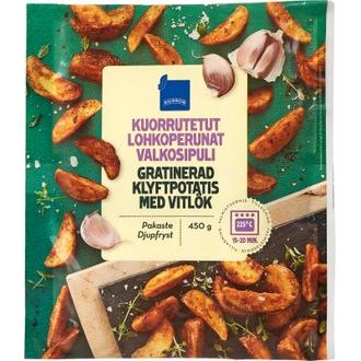 Rainbow kuorrutetut lohkoperunat valkosipuli 450 g pakaste