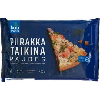 Kotimaista 400 g piirakkataikina pakaste laktoositon, maidoton