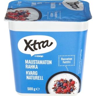 Xtra maustamaton rasvaton rahka 500 g