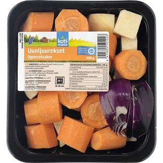 Kotimaista 500g uunijuurekset