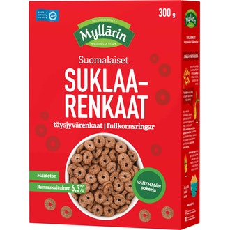 Myllärin Suklaarenkaat 300 g