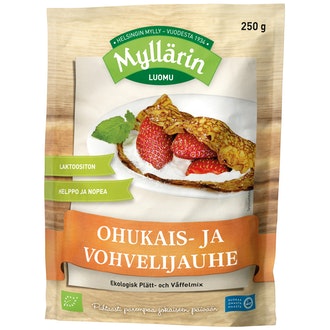Myllärin Luomu Lettu- ja Vohvelijauho 250 g