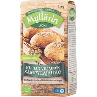 Myllärin Luomu Hurjan Viljainen Sämpyläjauho 1 kg