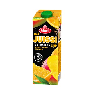 Marli Juissi sokeriton Appelsiini-mangomehujuoma 1 L
