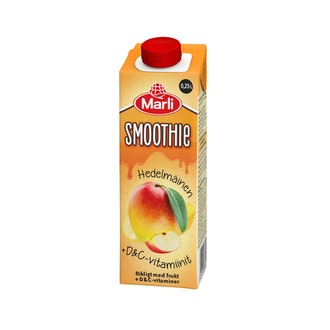 Marli Hedelmäinen smoothie +D&C -vitamiinit 2,5 dl