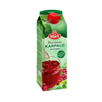 Marli Karpalomehujuoma 1 L