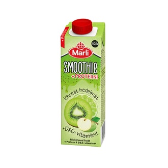 Marli vihreät hedelmät smoothie D&C -vitamiinit ja proteiini 2,5dl