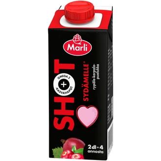 Marli Shot Rypäle-karpalo-puolukka + omega 3 2 dl