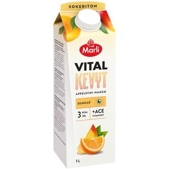 Marli Vital Kevyt Appelsiini-mango mehujuoma 1 L
