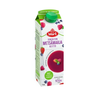 Marli sokeriton metsämarjakeitto 1kg