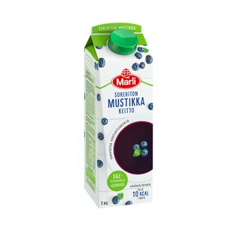 Marli sokeriton mustikkakeitto 1kg