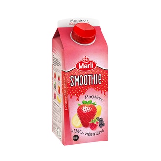 Marli Marjainen smoothie + D&C vitamiinit 0,75l
