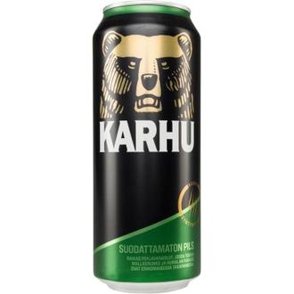 Karhu Suodattamaton Pils 5,0% 0,5l
