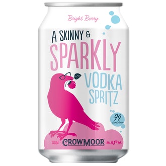 Crowmoor Vodka Spritz Bright Berry 4,1% tölkki 0,33L