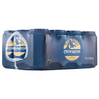 Crowmoor Extra Dry Apple 4,7% 0,33l 12-pack