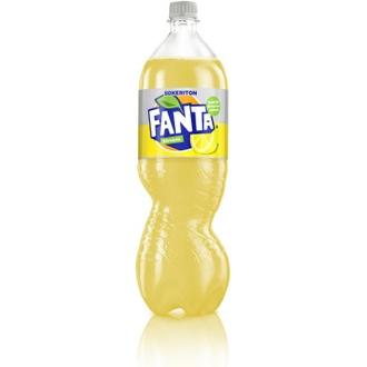 Fanta Sitruuna Sokeriton virvoitusjuoma muovipullo 1,5 L