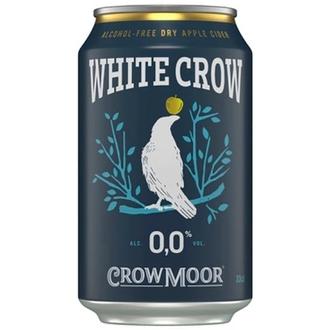 Crowmoor White Crow Dry Apple  alkoholiton siideri 0,0 % tölkki 0,33 L