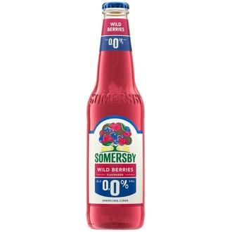Somersby Wild Berries alkoholiton siideri 0 % lasipullo 0,33 L