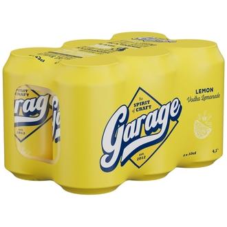 6-pack Garage Vodka Lemonade 4,1% 0,33 L tlk